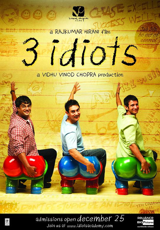 3 Idiots in Bollywood